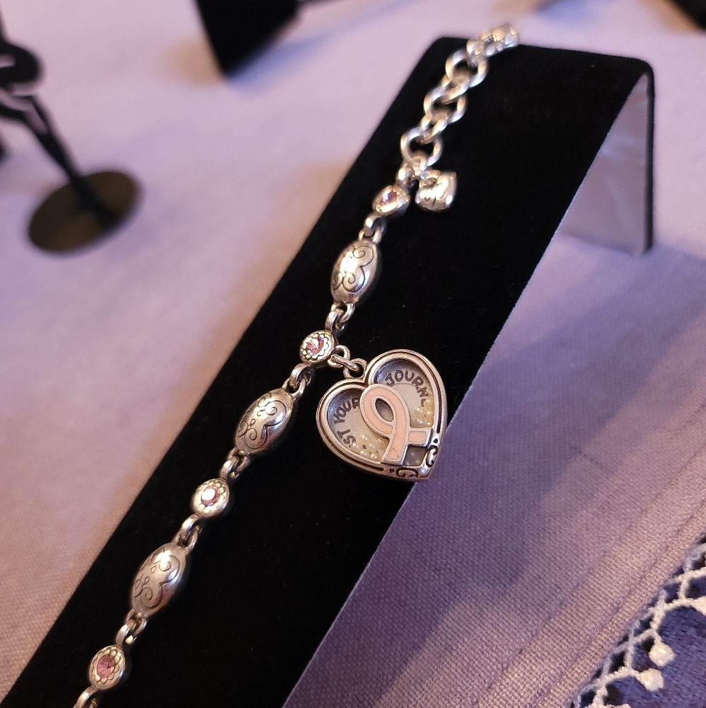 Brighton Vintage Breast Cancer Awareness Bracelet